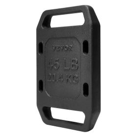 Cast Iron Ruck Weights, 45LB Single Ruck Plate, Weighted Weights for Rucking, Solid Ruck Plate Weight for Rucking, Swings, Squat, Strength Traini